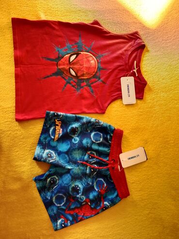 set za iznošenje bebe: Lc Waikiki, Set: T-shirt, Shorts, 110-116