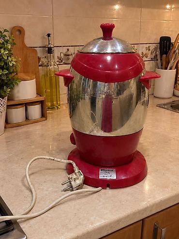 samovari: Yeni Elektrik Samovar, 5 l, Ünvandan götürmə — 2