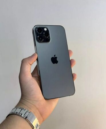 sokçəkən maşın: IPhone 12 Pro Max, 128 GB, Black Titanium, Barmaq izi, Face ID