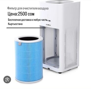 увлажнител воздуха: Воздухоочиститель Напольный, Более 50 м², Воздушный, НЕРА, Антибактериальный