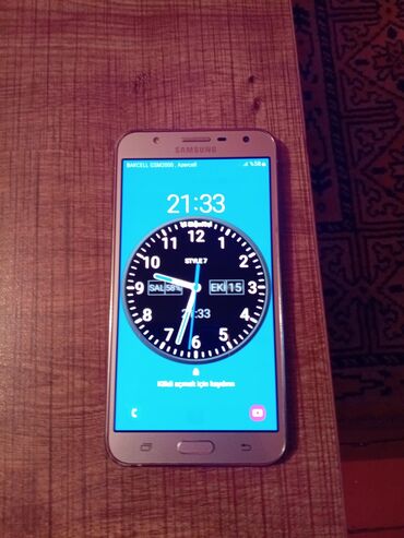 samsung galaxy note 4: Samsung Galaxy J7, 16 GB, rəng - Qara, Düyməli