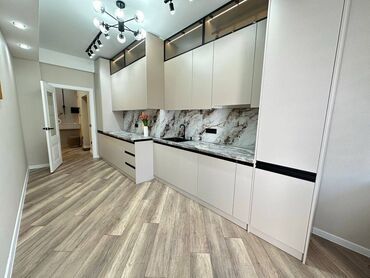 купить квартиру в бишкеке без ремонта: 3 бөлмө, 97 кв. м, Элитка, 12 кабат, Дизайнердик ремонт