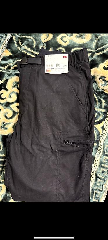 куртка reima: Мужские брюки, M, Uniqlo, Новый, цвет - Черный — 1