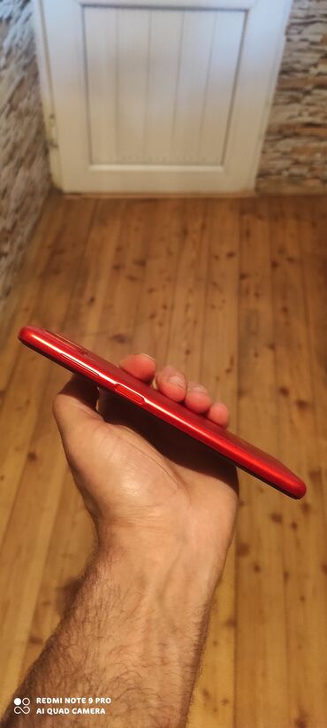 200 manata telefonlar: Samsung Galaxy A12, 32 GB, rəng - Qırmızı, Düyməli, Barmaq izi, İki sim kartlı