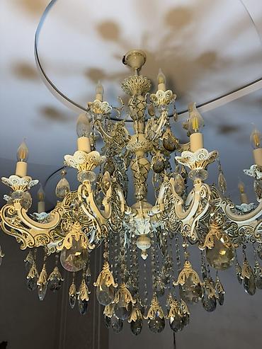 Çilçıraqlar: Çılçıraq, 10 və daha çox lampa, Xrustal — 2