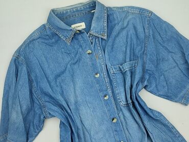 koszule flanelowe lidl: Denim, Shirt for men, size L
