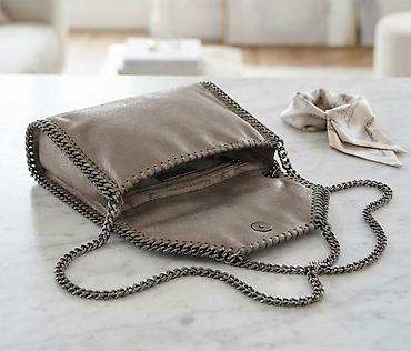 monine torbe: Torba preko ramena sa lancem – elegantna večernja/koktel torbica - — 1