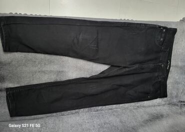 Рубашки: Полуклассические Мужские брюки, Zara, S (EU 36), цвет - Черный