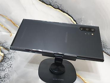Samsung Note 10 Plus, Б/у, 256 ГБ, цвет - Черный, 1 SIM