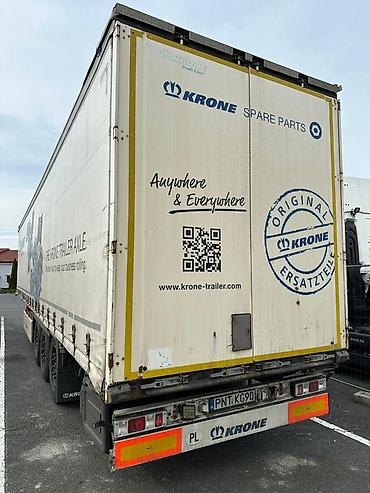 krone sd: Тентованный полуприцеп KRONE свежий пригнан год 2017 в идеальном — 4