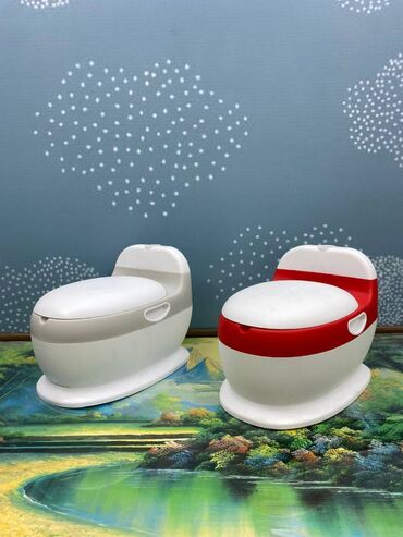 Qaşıqlar: 🚽 Unitaz formalı güvəc – balacalar üçün əyləncəli və rahat! 🔹