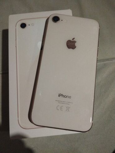 samsung s7 qiymeti teze: IPhone 8, 64 GB, White Titanium, Zəmanət, Sənədlərlə
