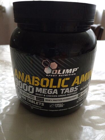 idman aparatı: Protein anabolic amino icində 22 tablet qalindi