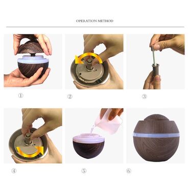 Ovlaživači vazduha: Difuzer osvezivac vazduha Karakteristika:Mini ultrazvučni ovlaživač — 8