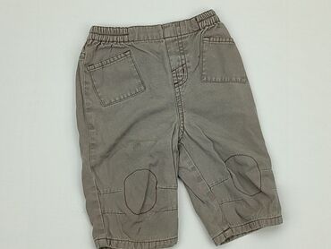 beżowy top: Baby material trousers, 3-6 months, 62-68 cm, Next, condition - Good