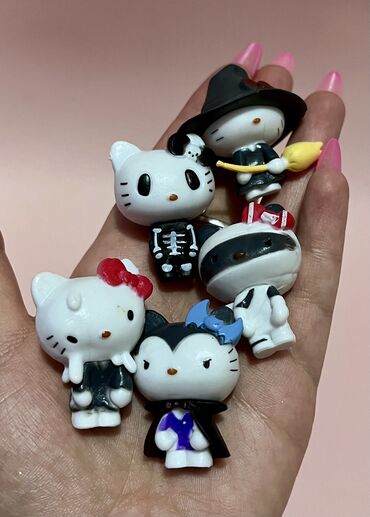 бу наборы ключей: Фигурки Sanrio Мини фигурки санрио хэллоуин (Halloween) Хэллоу Китти