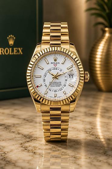 Aksesuarlar: Yeni, Qol saatı, Rolex, rəng - Yaşıl — 3