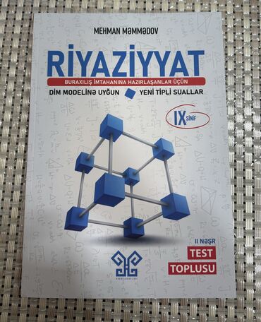 riyaziyyat 9 sinif derslik pdf: 9cu sinif riyaziyyat imtahanına hazırlaşanlar üçün dim modelinə uyğun