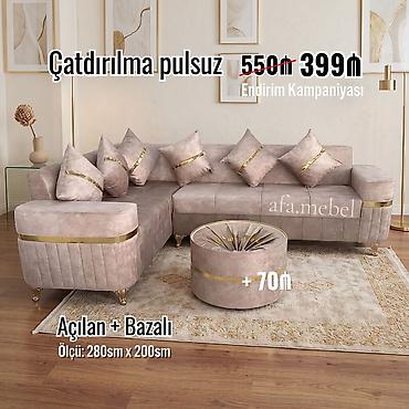 Açılan + Bazalı Künc divanlar! Endirimdə: 550₼ yox cəmi 399₼ Yeni və lalafo.az -da Açılan + Bazalı Künc divanlar! Endirimdə: 550₼ yox cəmi 399₼ Yeni və