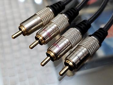 Kablovi i adapteri za kamere: Audio interkonekt kabl – 2x RCA na 2x RCA (stereo) - Tip konektora — 1