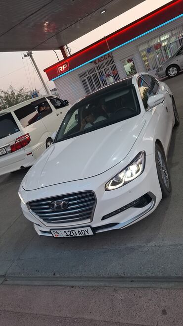 купить авто с кореи бу: Hyundai Grandeur: 2017 г., 2.4 л, Автомат, Бензин, Седан
