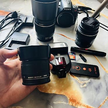 Фото и видеокамеры: Фотоаппарат зеркальный SONY DSLR-A 330 В комплекте 3 объективо Model — 4