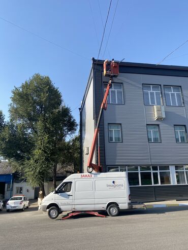 вождение фуры для начинающих: Автовышка | Жаанын 14 м. 200 т. | Борттун 200 кг