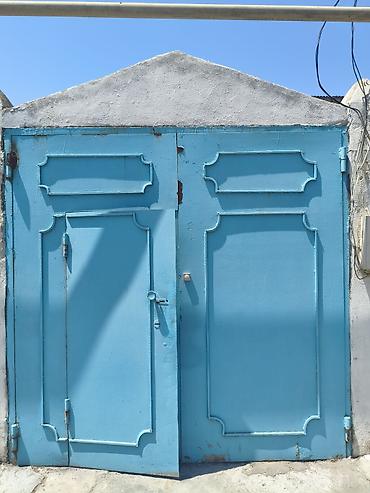 Metaldan hazırlanmış darvaza və giriş qapısı - Material: qalın