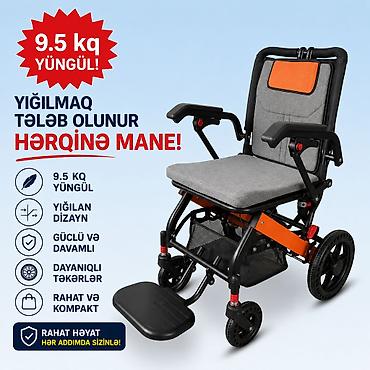 🦽 QATLANA BİLƏN ƏLİL ARABASI Rahat hərəkət üçün yüngül, komfortlu və lalafo.az -da 🦽 QATLANA BİLƏN ƏLİL ARABASI Rahat hərəkət üçün yüngül, komfortlu və