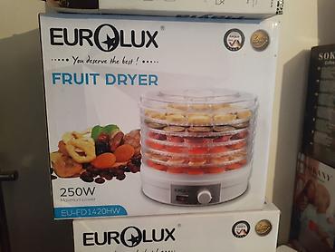 Техника и электроника: EUROLUX Fruit Dryer – meyvə və tərəvəz quruducu - Model: EU-FD1420HW — 1