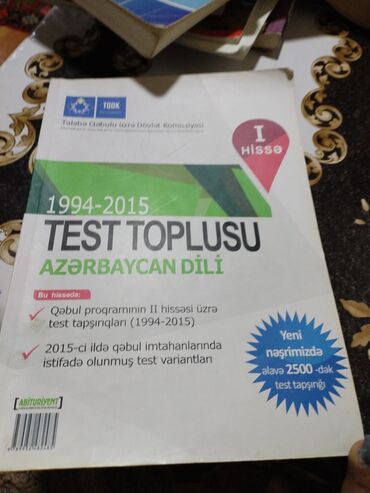 çoxluqlar test toplusu: Azerbaycan dili test toplusu içi çox az yazılıb