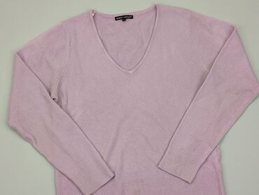 bluzki z dekoltem serce: Sweter, L, stan - Zadowalający