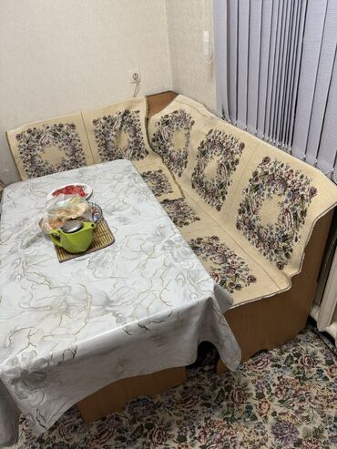 кухонный мебел бу: Ашкана үчүн жумшак бурчек, Колдонулган, ЛДСП