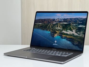 купить макбук в рассрочку: Ноутбук, Apple, 16 ГБ ОЭТ, Intel Core i7, 16 ", Колдонулган, Татаал эмес тапшырмалар үчүн, эс тутум SSD