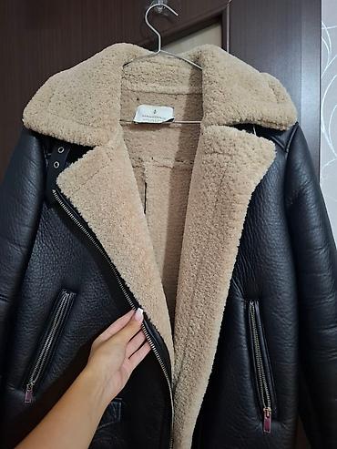 Kurtkalar: Stradivarius qadın “aviator” üslublu qış gödəkçəsi - Rəng: xarici — 3
