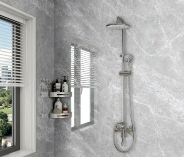 Vinil divar kağızı, oboy: Hamam ucun yapisqanlar kafelin emusiyanin uzlukun ustunden vura — 6