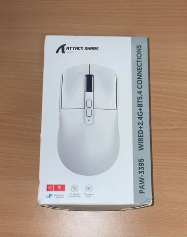 gaming klaviatura: Attack shark x6 gaming mouse tezidir