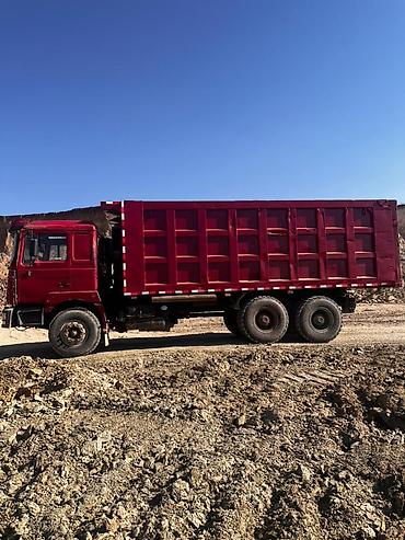Другой строительный транспорт: Самосвал Shaanxi (Shacman) F2000, красный, колесная формула 6x4 — 8
