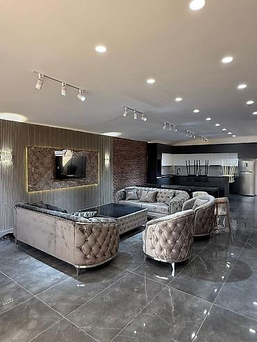 Sifarişlə divanlar: Divan, Qonaq otağı üçün, Parça, Bazasız, Açılmayan — 8