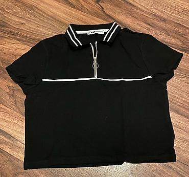 Majice kratkih rukava: Ženska garderoba – set majica i bluza - Bela pamučna majica sa — 2