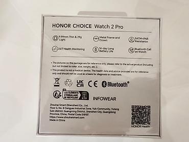 xiomi watch: HONOR CHOICE Watch 2 Pro Pakofka açilmayib işlenmeyib - 5ATM + IP68 — 3
