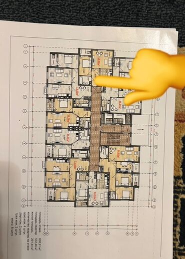 сдаю квартира баха магистраль: Строится, Студия, 56 м²