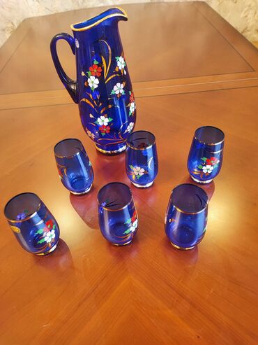 Qrafinlər və səhənglər: Rəng - Göy — 4