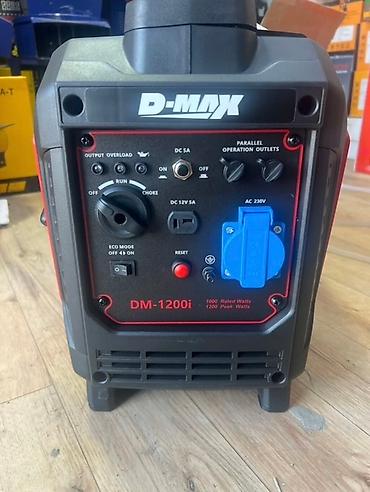 Генераторлор: Инверторный генератор D-MAX DM-1200i Основные характеристики: - Тип — 1