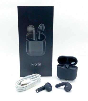 Qulaqcıqlar: Simsiz (Bluetooth) Qulaqcıqlar, rəng - Qara