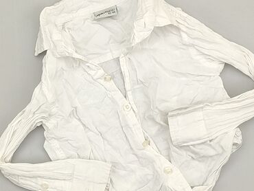 koszula 146: Shirt 2-3 years, condition - Good, pattern - Monochromatic, color - White