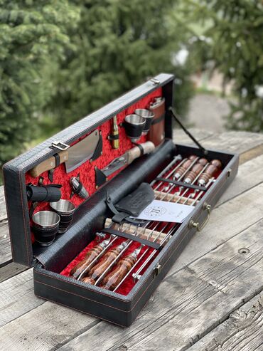 Шашлычные наборы: Подарочные наборы для шашлыка идеальный подарок для мужчин Все наборы — 7