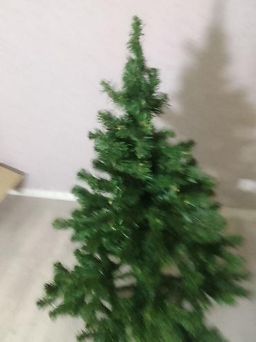 Yeni il ağacları: Süni yolka ağacı - Material: sıx PVC iynələr, metal daxili karkas - — 3