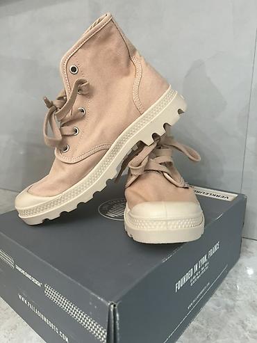 palladium: Ботинки, 37, Palladium, Новый, цвет - Бежевый, Платная доставка, Самовывоз — 2