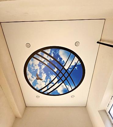 Натяжной потолок: Натяжной потолок Глянцевое, Матовое, 3D потолки Гарантия, Бесплатная консультация, Бесплатный замер — 11